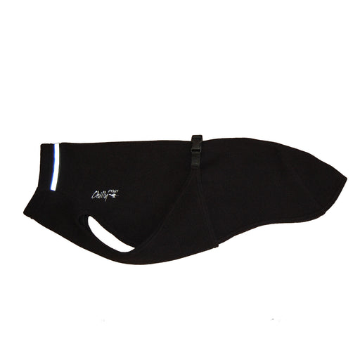 Schwarzer Hundepullover, Fleece von Chilly Dogs