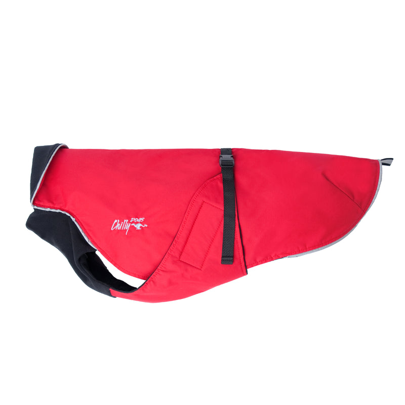 roter Chilly Dogs Mantel