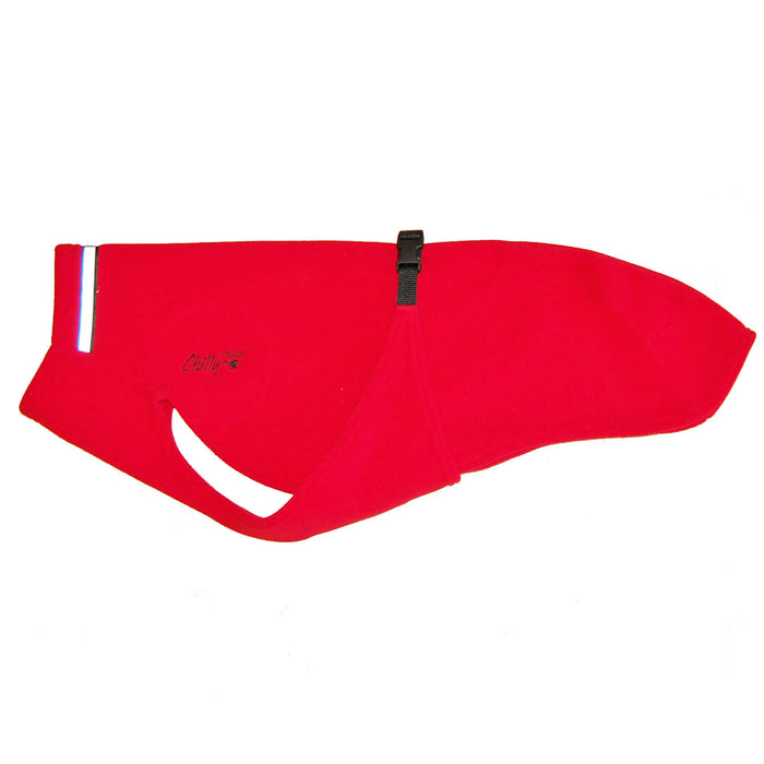 Roter Hundepullover, Fleece von Chilly Dogs