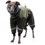 DG_Dog_Gear_Overall_Fluffy_Khaki_WindSpiel mit Reflektoren