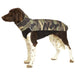 Jagdhund mit Wind und Regenmantel, Hachico Army Camou Green, Sofa Dog Wear